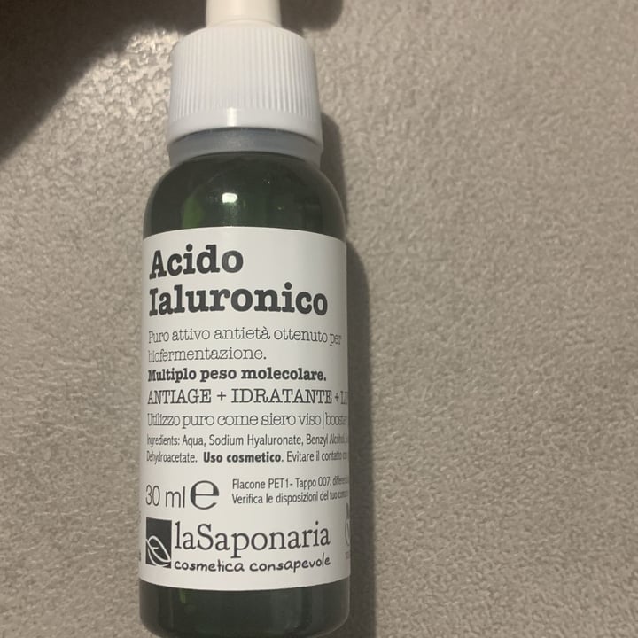photo of La Saponaria Acido Ialuronico (Attivi Puri) shared by @federicagreppi on  17 Apr 2024 - review