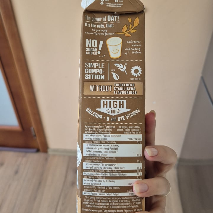 photo of Just plants Oat milk - Barista shared by @flouredfingers on  15 Jun 2025 - review