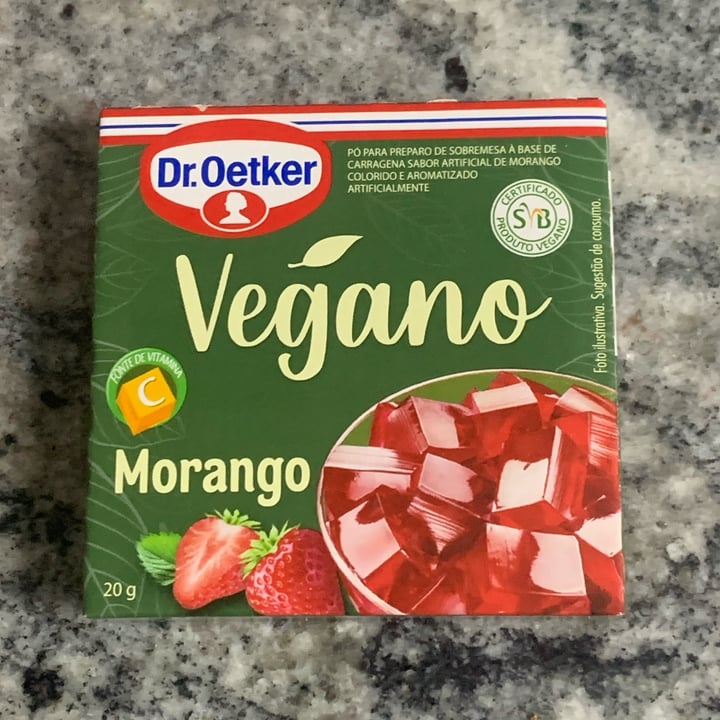 photo of Dr. Oetker Gelatina de Morango shared by @vimauro on  30 Sep 2025 - review