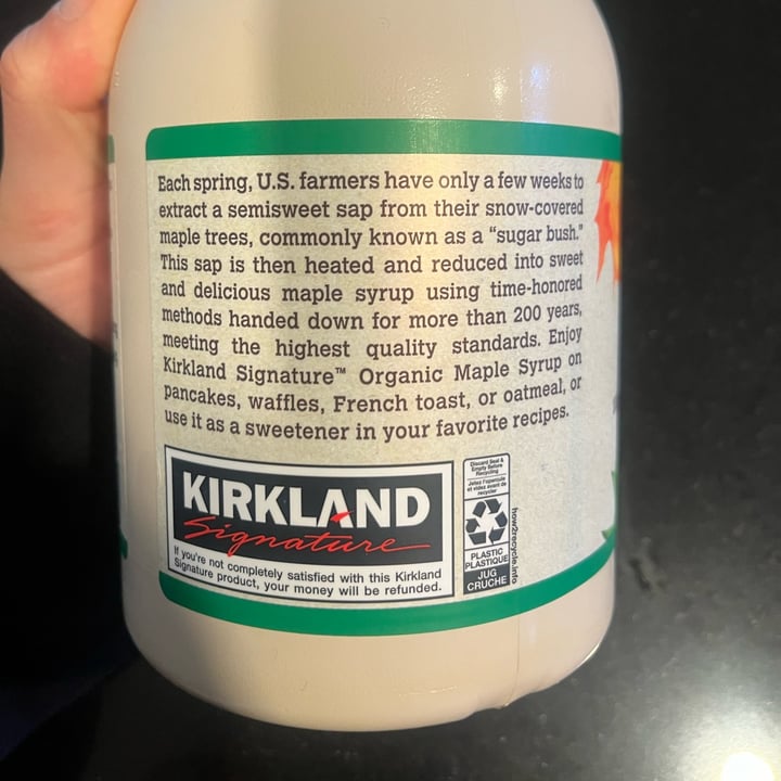 photo of Kirkland maple syrup shared by @petramodirari on  25 Apr 2024 - review