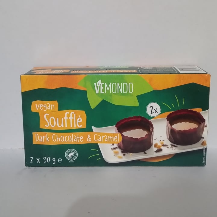 photo of Vemondo dark chocolate and caramel souffle shared by @ariannamori91 on  17 Feb 2024 - review