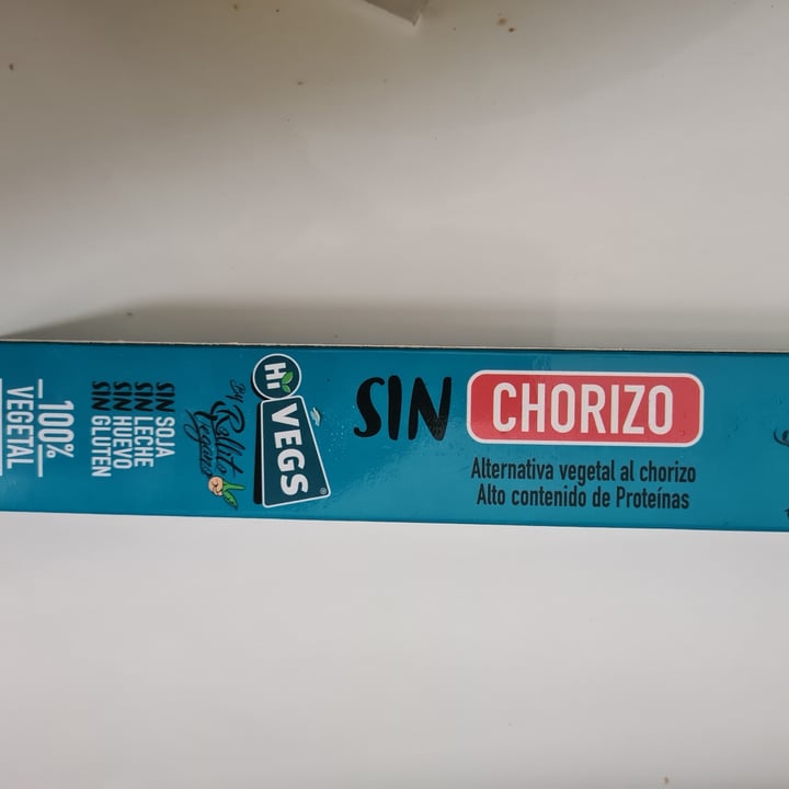 photo of Hi vegs chorizo shared by @oierland on  01 Sep 2023 - review