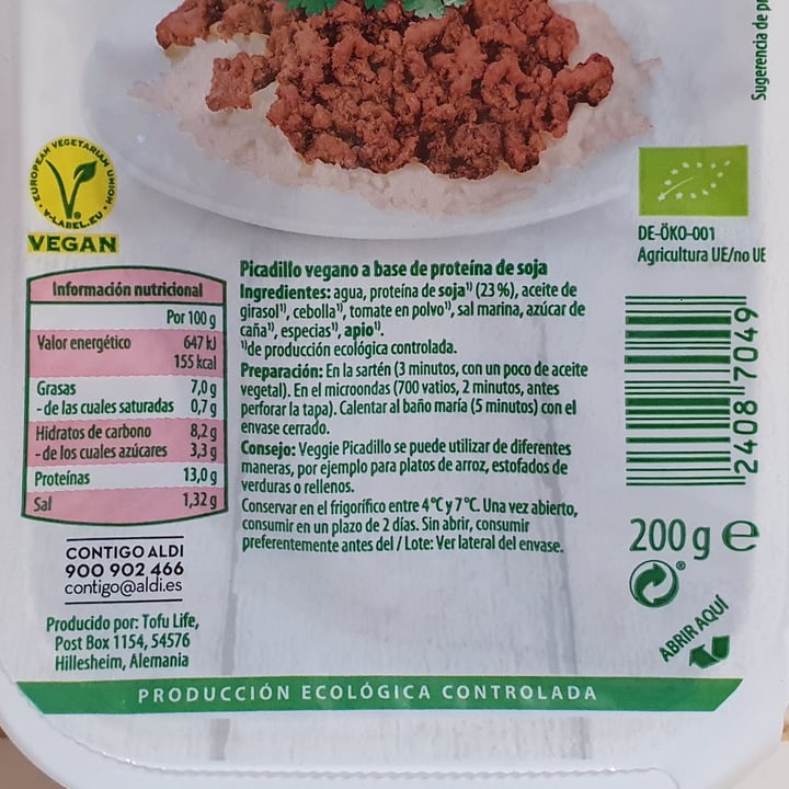photo of GutBio Veggie Picadillo shared by @fivefeetvegan on  24 Apr 2024 - review