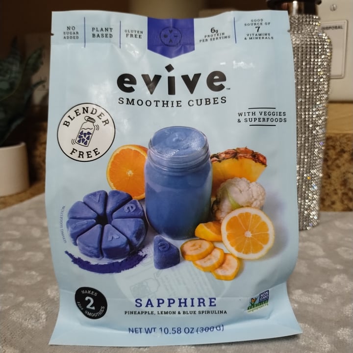 photo of Evive Sapphire smoothie cubes shared by @alyssaa on  03 Apr 2024 - review