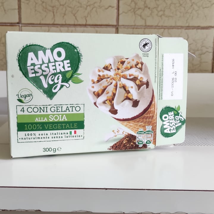 photo of Amo Essere Veg 4 coni gelato alla soia shared by @viveregreenn on  05 May 2024 - review