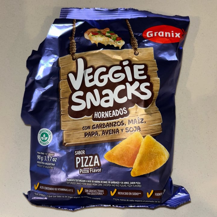photo of Granix veggie snacks pizza shared by @buenosairesvegano on  02 Apr 2025 - review