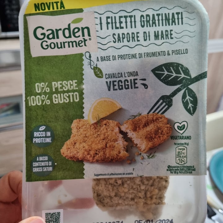 photo of Garden Gourmet i filetti gratinati sapore di mare shared by @francy82 on  05 Jan 2024 - review