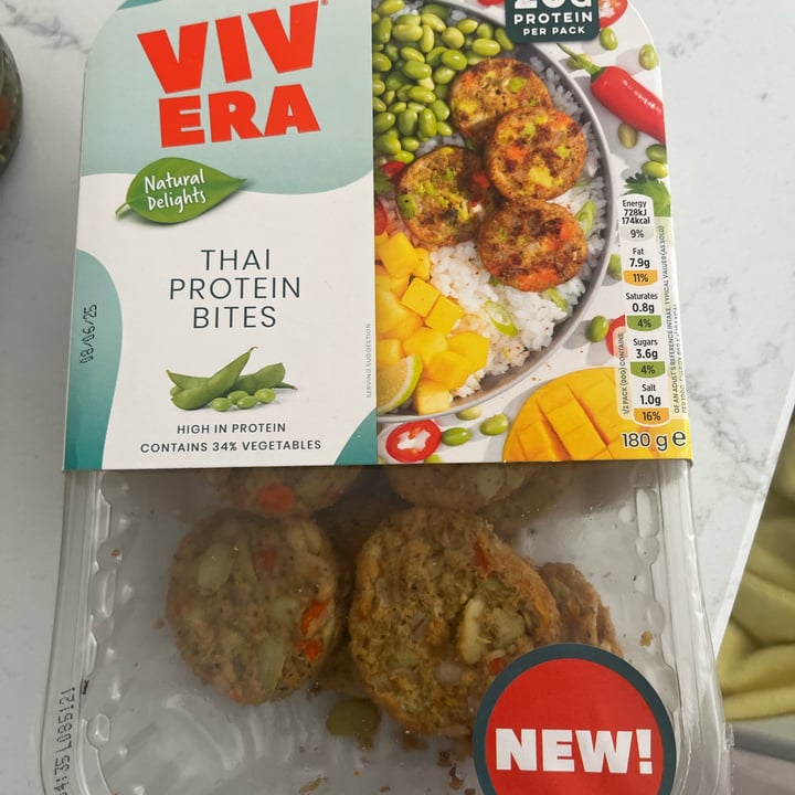 photo of Vivera Thai Protein Bites shared by @hypnicol on  15 Jun 2025 - review
