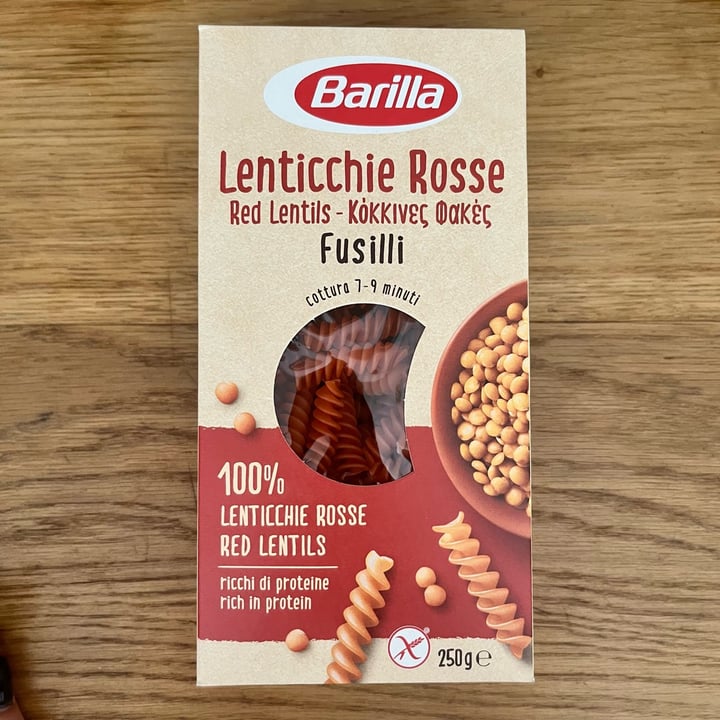 photo of Barilla Fusilli lenticchie shared by @chiadefe on  26 Jun 2025 - review