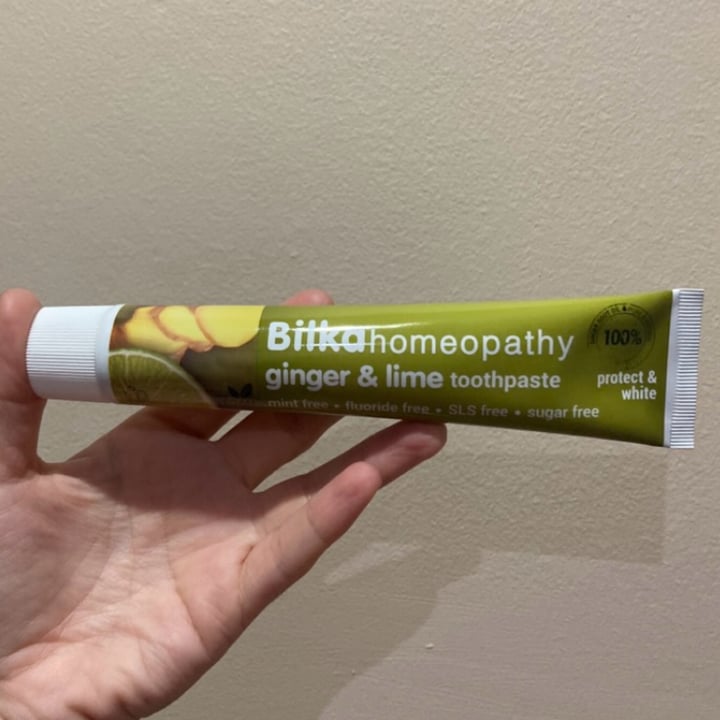 photo of Bilka Ginger and lime toothpaste shared by @irevetcr on  22 Sep 2025 - review