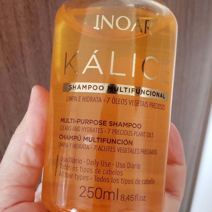 photo of Inoar Kálice Shampoo Multifuncional shared by @vrgvegana on  10 Jul 2024 - review