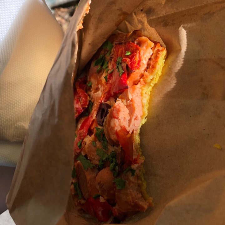 photo of Paradise Food pizza with soya sausage shared by @eliiiiiiiiii8i on  06 Sep 2023 - review