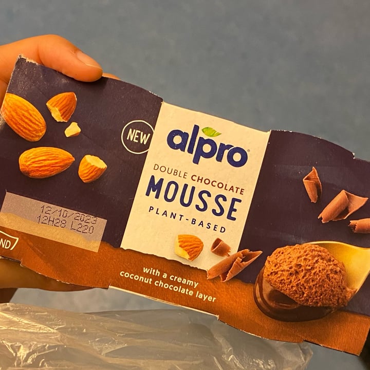 photo of Alpro Double Chocolate Mousse shared by @elisaleone on  16 Sep 2023 - review