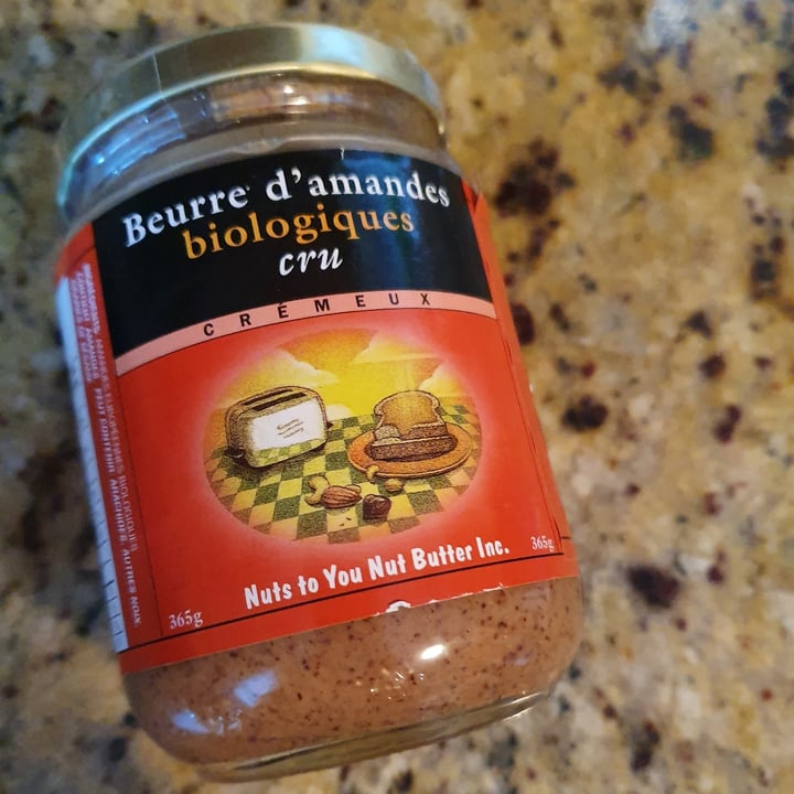 photo of Nuts to you Nut Butter Inc. Almond butter raw shared by @paniwilson on  03 May 2024 - review