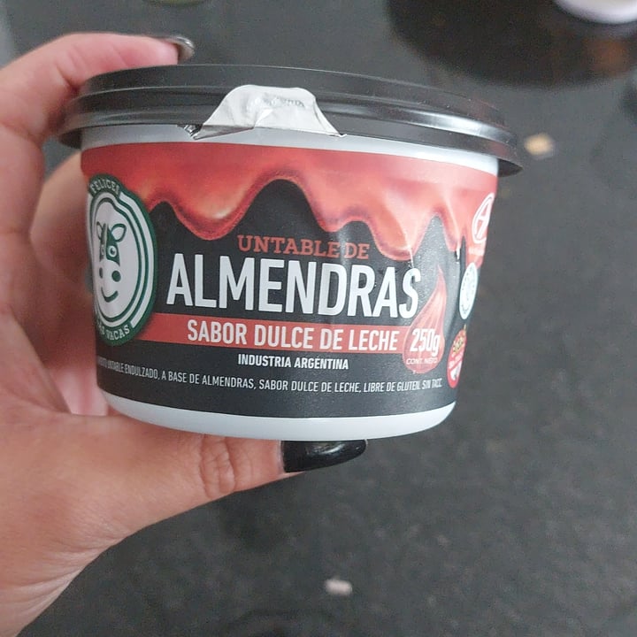 photo of Felices Las Vacas Untable de Almendras sabor Dulce de Leche shared by @flawlesssquirrel66 on  18 Feb 2024 - review