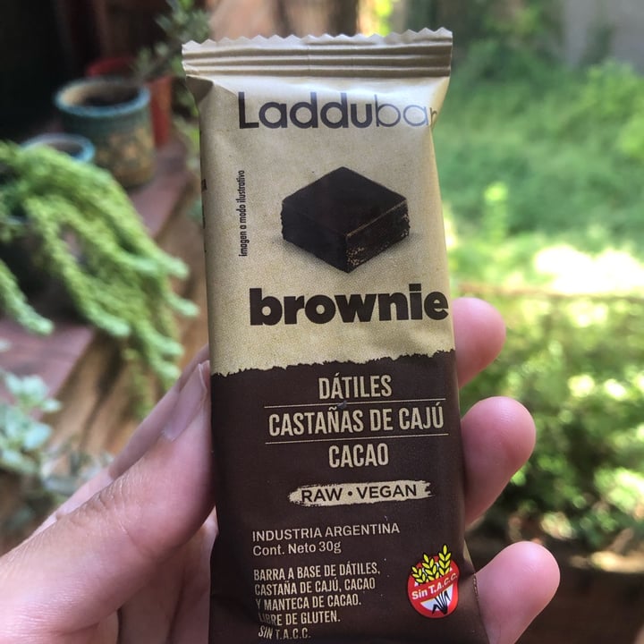 photo of Laddubar barra de dátiles, castañas de cajú y cacao shared by @vegandann on  03 Mar 2024 - review