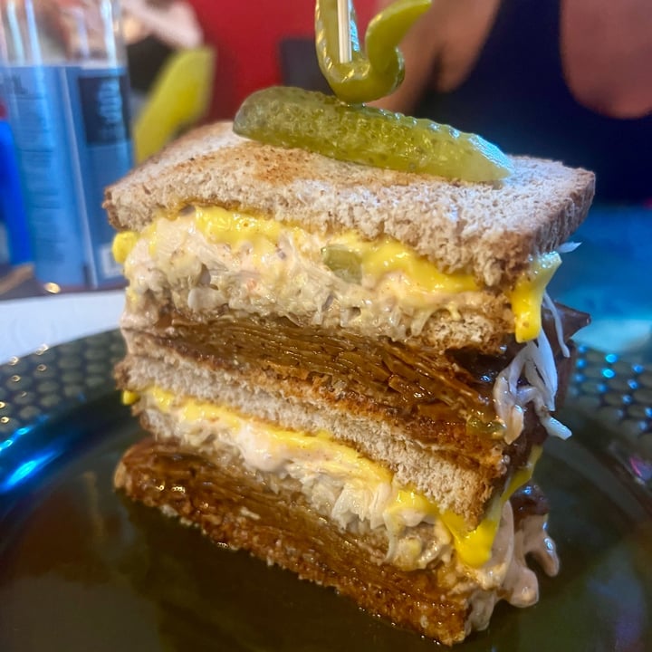 photo of Stricha - სტრიჩა კაფე pastrami sandwich shared by @moccymoccy on  16 Sep 2025 - review