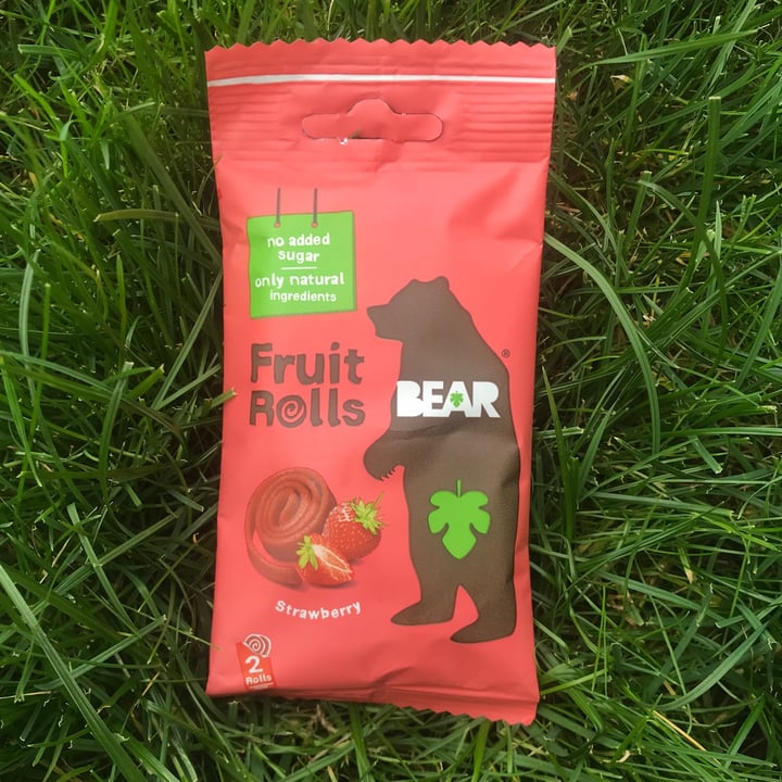 photo of Bear Fruit Rolls Strawberry  shared by @eml on  02 Oct 2023 - review
