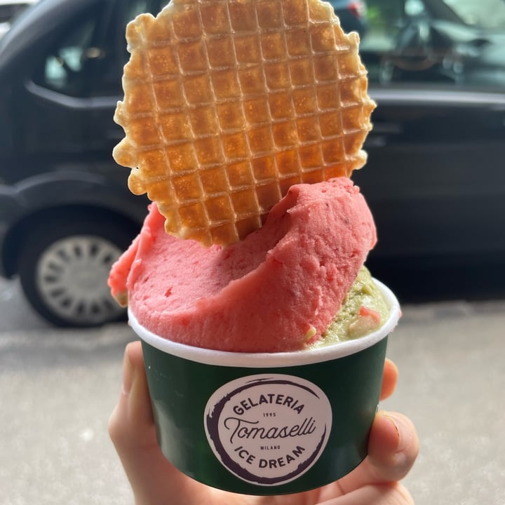 photo of Icedream ice-cream shop Pistacchio e Fragola shared by @chaosenergy on  27 May 2024 - review
