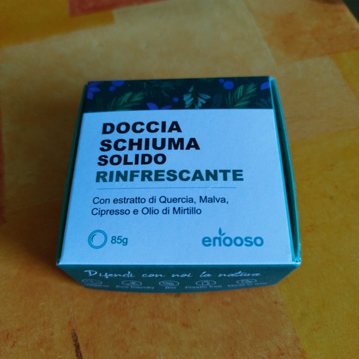 photo of Enooso Doccia Schiuma Solido Rinfrescante shared by @lauraemarco on  22 Apr 2024 - review