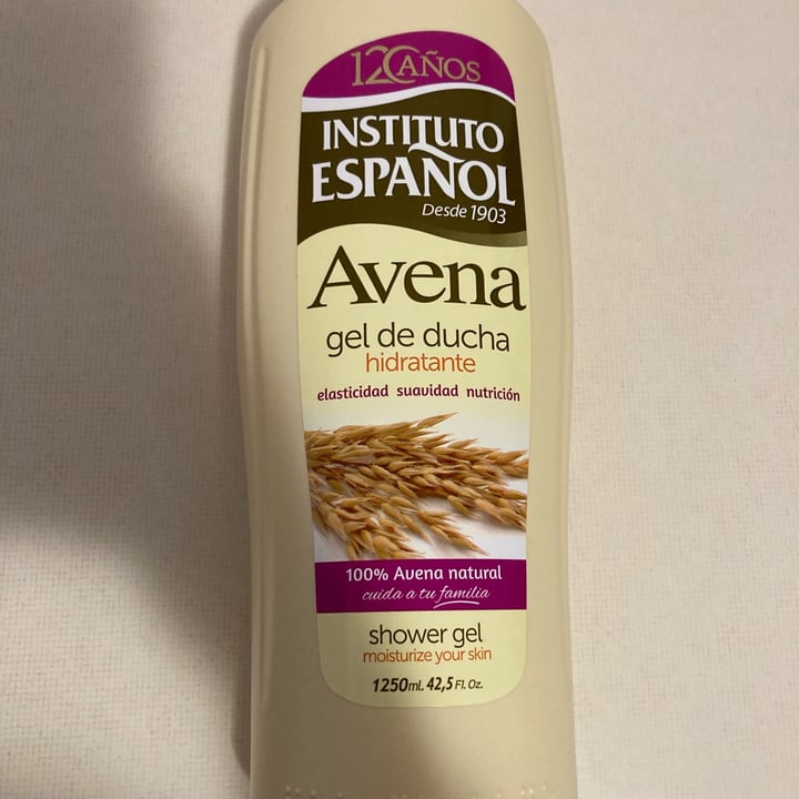 photo of Instituto Español Gel de ducha avena shared by @martitavegan on  19 Aug 2023 - review