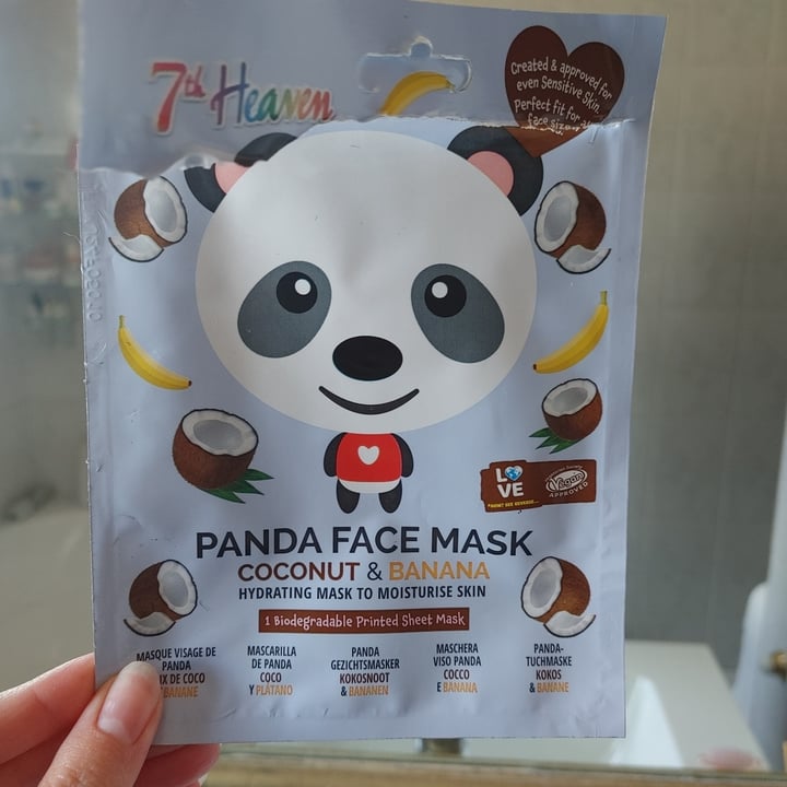 photo of 7th Heaven Panda Face Mask shared by @veganonthesavannah on  18 Jul 2024 - review