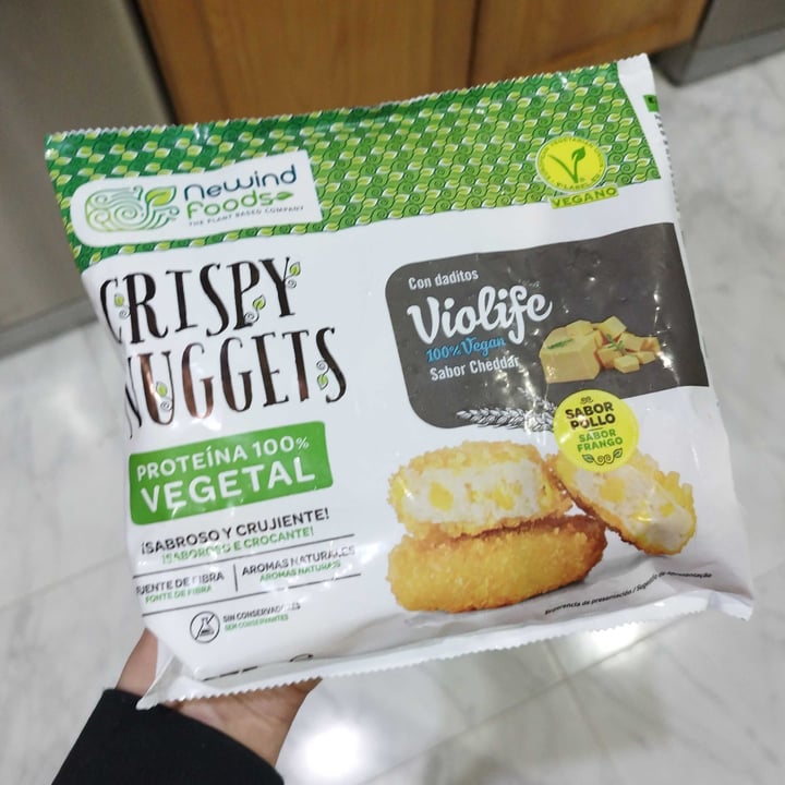 photo of Newind foods Crispy Nuggets con daditos Violife shared by @helendrus on  16 Jan 2024 - review