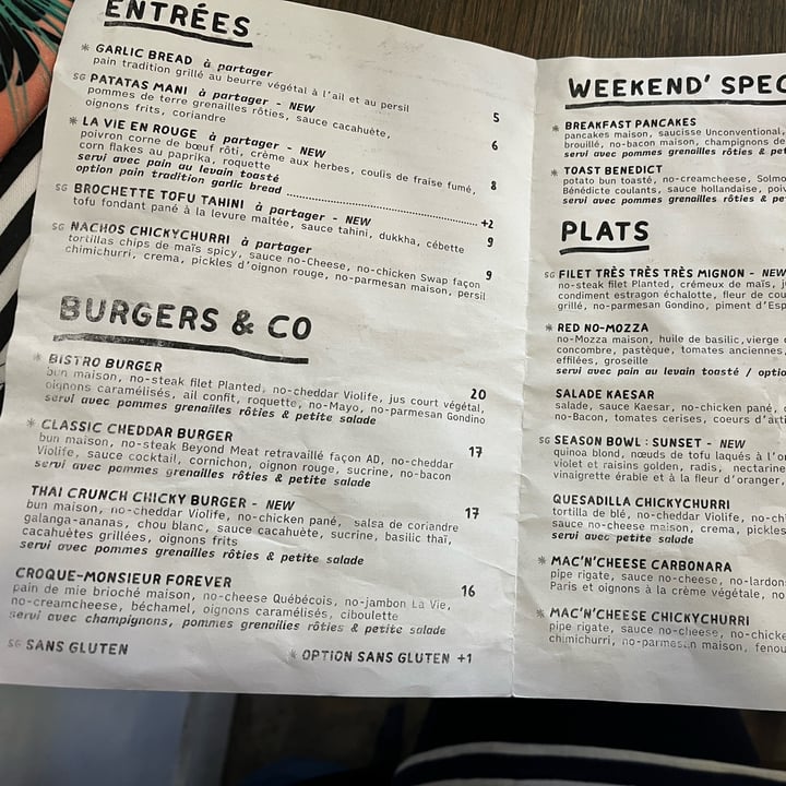 photo of Aujourd'hui Demain Brochette Tofu Tahini shared by @alistar on  08 Oct 2025 - review