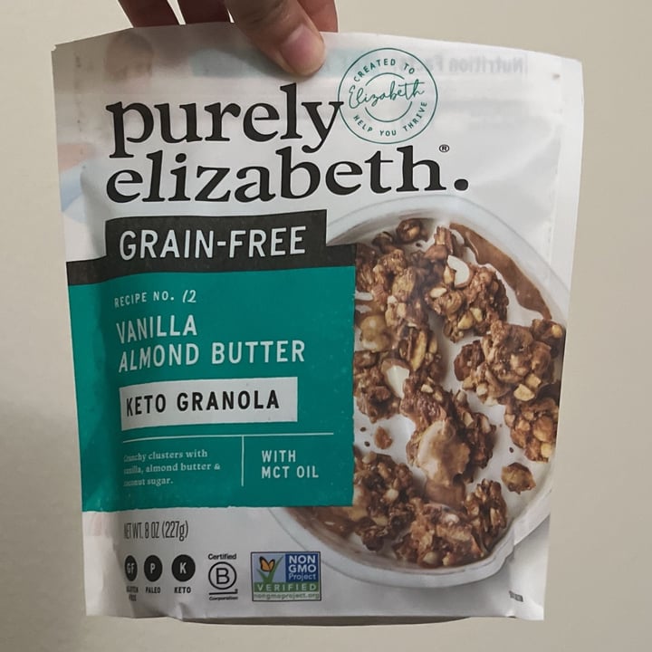 photo of Purely Elizabeth Vanilla Almond Butter - Grain Free Granola shared by @trashpicksticks on  29 Jan 2024 - review