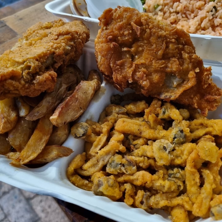 photo of Vegan Butcherie by Romeo & Vero (Delivery and Takeaway) Vegan Fish Platter shared by @carmz on  17 Oct 2023 - review