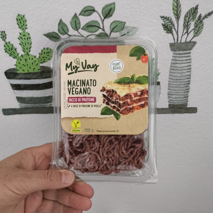 photo of My Way Macinato Vegano shared by @fernandoveganboccia on  18 May 2025 - review