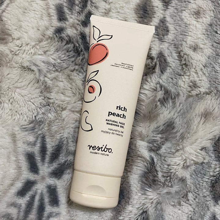 photo of Resibo Natural Face Washing Gel Rich Peach shared by @botticellisvenus on  28 Dec 2023 - review