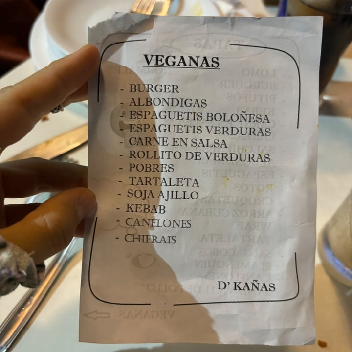 photo of Bar D'Kañas Espaguetis boloñesa shared by @doina on  03 Mar 2025 - review