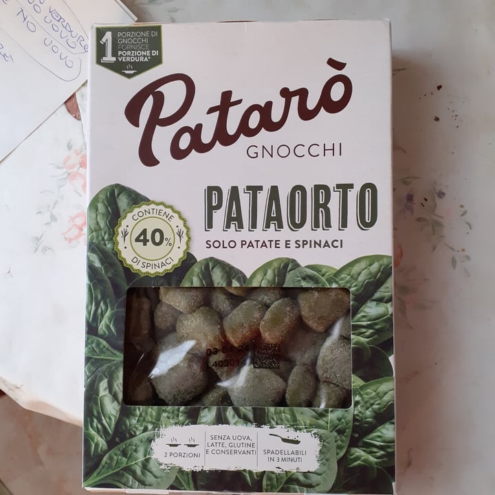 photo of Patarò Gnocchi Pataorto shared by @queenmary on  01 Mar 2024 - review