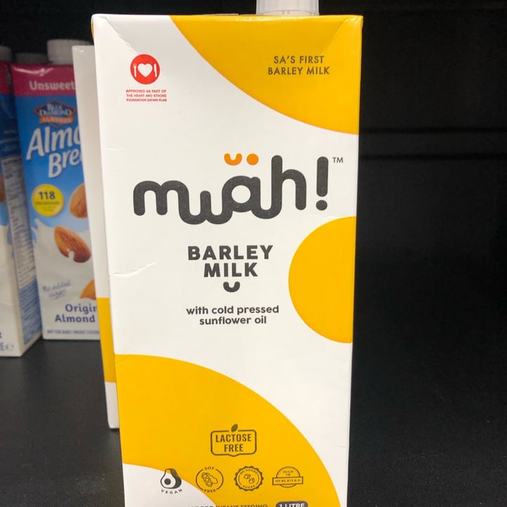 photo of Mwah! Barley Milk shared by @nicolerobb123 on  05 May 2024 - review