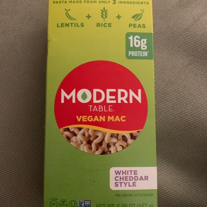 photo of Modern Table White Cheddar Mac & Cheese shared by @vegoutvictoria on  27 Apr 2024 - review