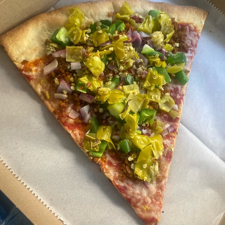 photo of Garage Pizza Inferno Vegan Pizza shared by @vegan4love on  10 May 2025 - review