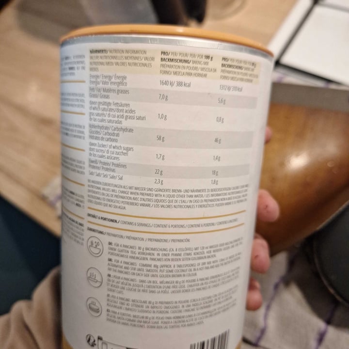 photo of Foodspring Vegan protein pancakes shared by @bessylabestia on  17 Mar 2025 - review