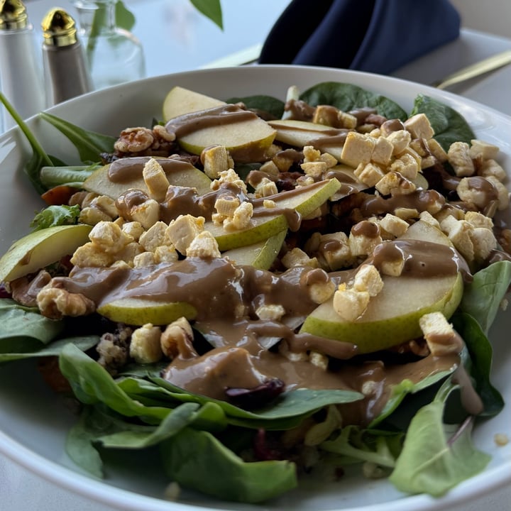 photo of The Artisan at Brick Street Hotel Fall Harvest Salad with added tofu shared by @vivalaviolet on  19 Sep 2025 - review