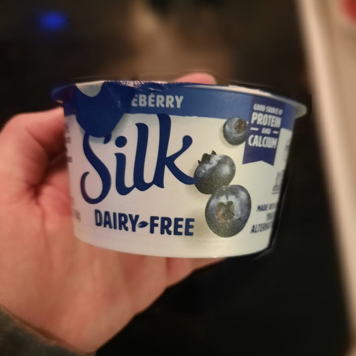photo of Silk Blueberry Yogurt Alternative Made with Soy shared by @anonvegan on  04 Sep 2023 - review