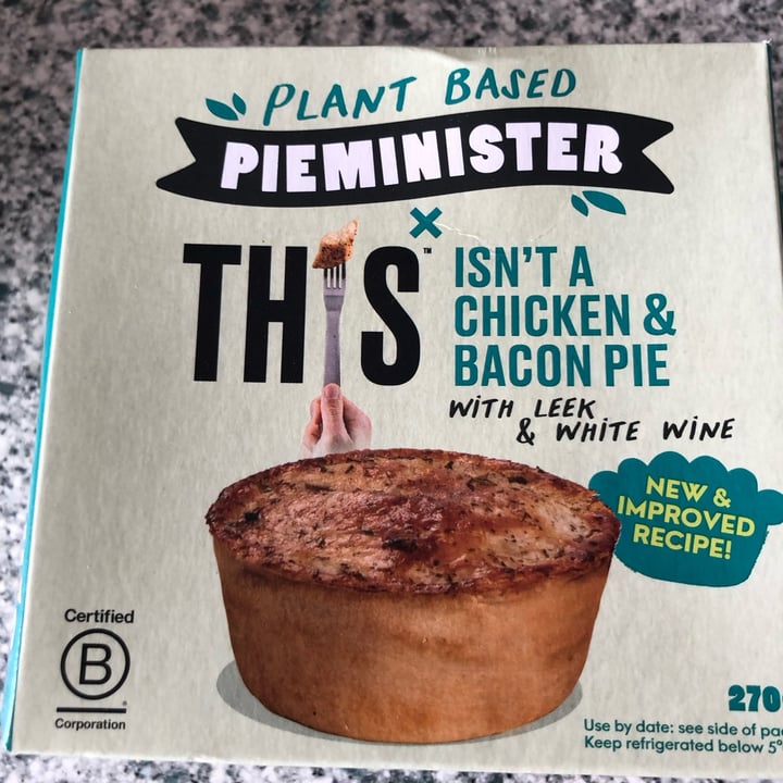 photo of Pieminister This isnt’ a Chicken & Bacon Pie shared by @gillyp on  13 Apr 2024 - review