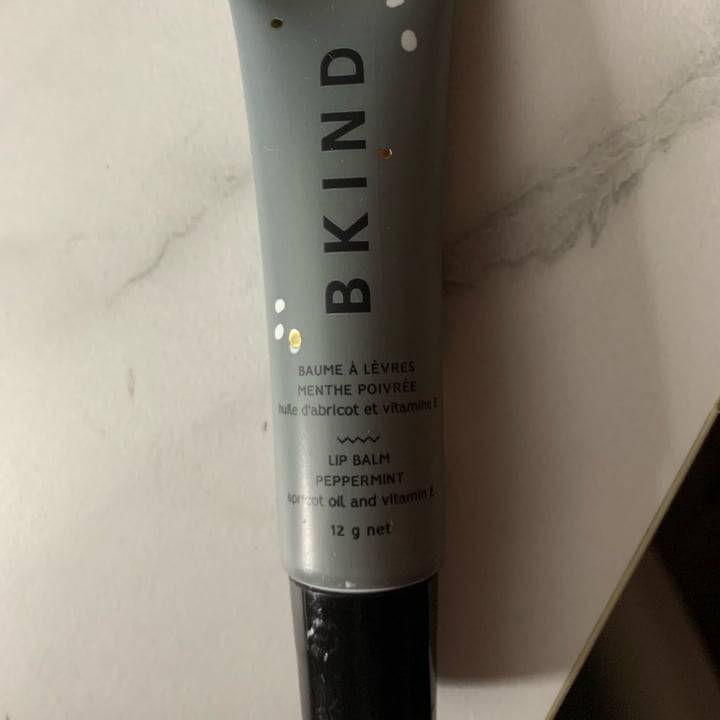 photo of BKIND Peppermint Lip Balm shared by @mandygvegan on  17 Feb 2024 - review