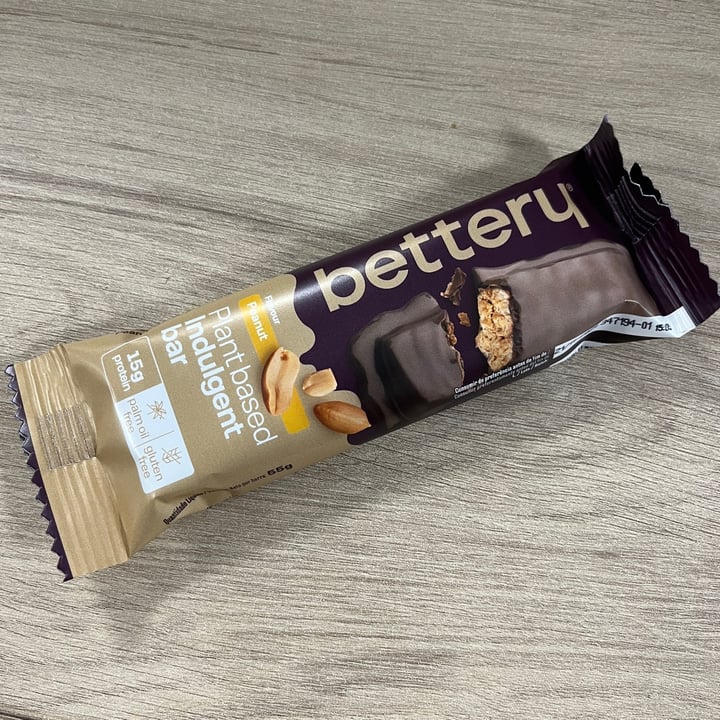 photo of bettery Chocolate & Peanut Protein Bar shared by @moonface on  01 Mar 2024 - review