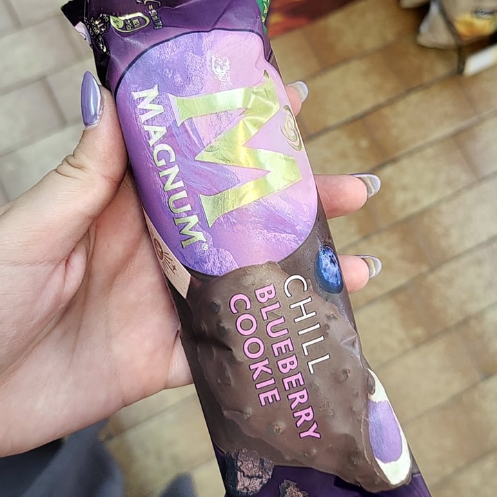 photo of Magnum Blueberry Cokie shared by @the-vegan-one on  17 Aug 2024 - review