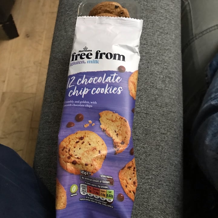 photo of Morrisons free from 12 Chocolate Chip Cookies shared by @scottye on  28 Apr 2024 - review