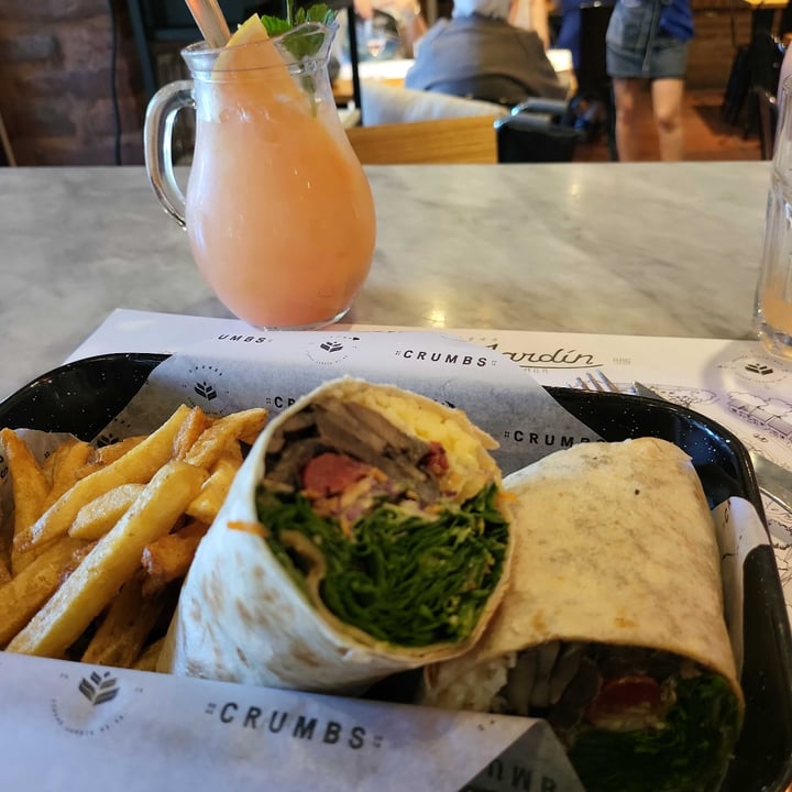 photo of Crumbs Wraps De Hongos shared by @rubenlpaz on  08 Dec 2024 - review