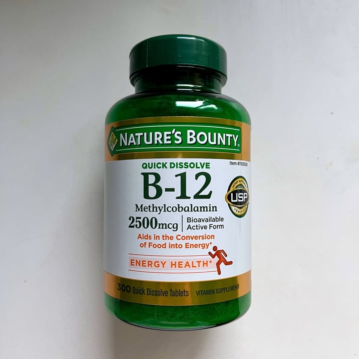 photo of Nature's Bounty B-12 shared by @kyu on  04 Oct 2023 - review