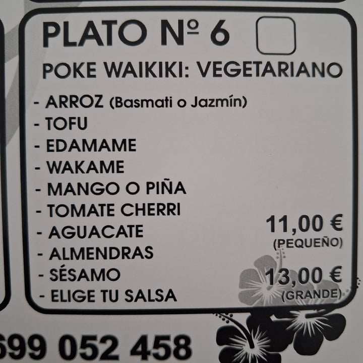 photo of Koloa Poke Poke Waikiki: Vegetariano (Plato N°6) shared by @danielgl on  11 Apr 2025 - review