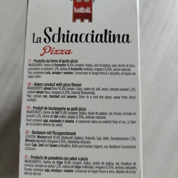 photo of Bottoli la schiacciatina pizza shared by @felv on  20 Jun 2024 - review