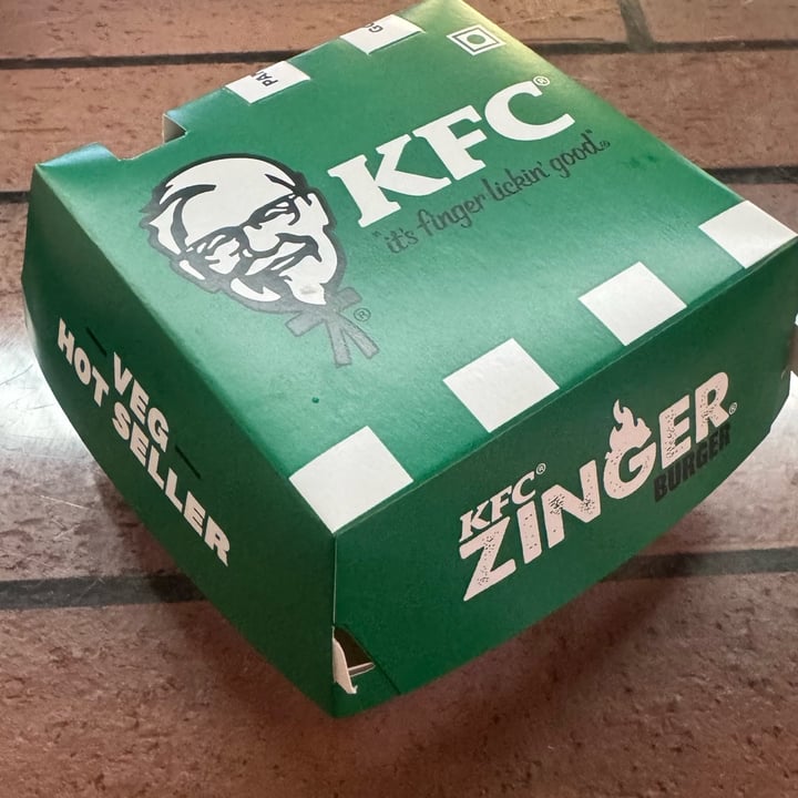 photo of KFC Plant-based Zinger shared by @wjynn on  11 Aug 2025 - review